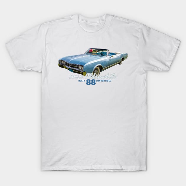 1966 Oldsmobile Delta 88 Convertible T-Shirt by Gestalt Imagery